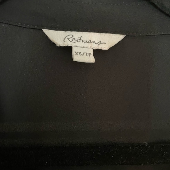 Black Sheer Blouse - Picture 4 of 4